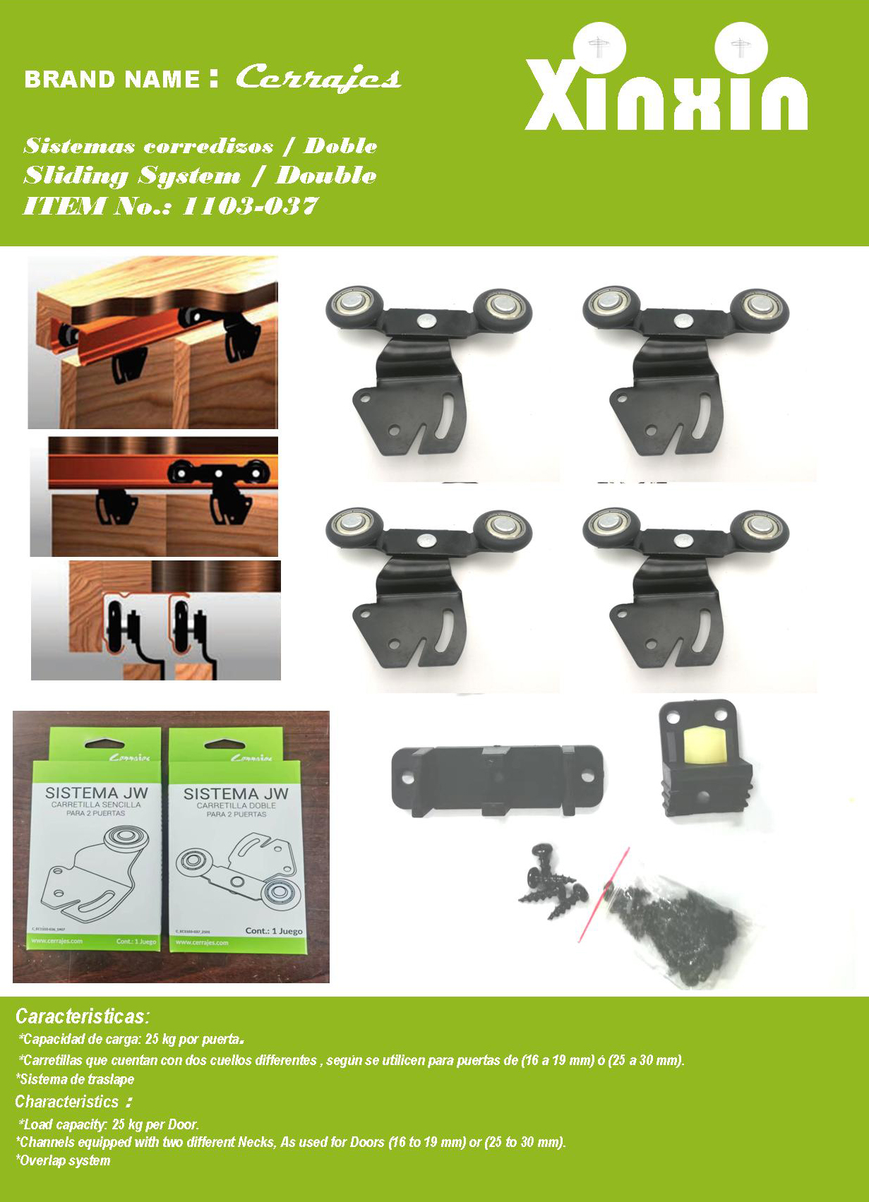sliding door hanging wheels